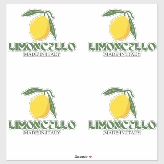 Limoncello Sticker (Vel)