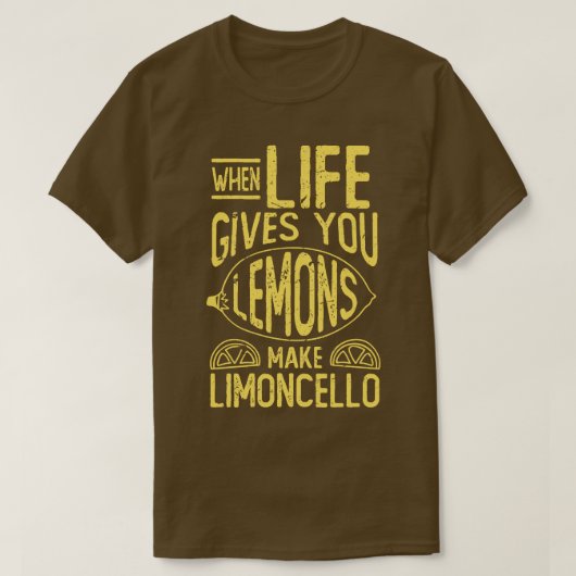 Limoncello T-shirt (Design voorkant)