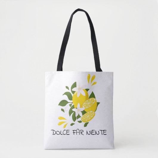 LIMONCELLO-TAS TOTE BAG (Voorkant)
