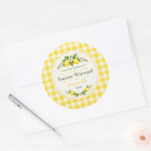 Limoncello Thuis Geschenk Etiket (Envelop)