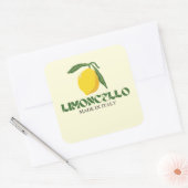 Limoncello Vierkante Sticker (Envelop)