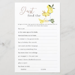 Limoncello Vind het Gast Vrijgezellenfeest Spel