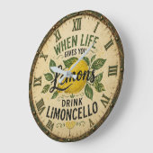 Limoncello Vintage Italian Lemon Kitchen Grote Klok (Hoek)