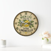 Limoncello Vintage Italian Lemon Kitchen Grote Klok (Huis)