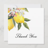 LIMONCELLO VRIJGEZELLENFEEST DANK U KAART (Voorkant)