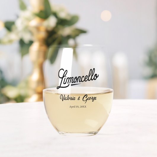 Limoncello Wijnglas Zonder Voet (Insitu (Huwelijk))