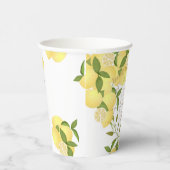 Limonen squeeze wit papieren bekers (Rechts)