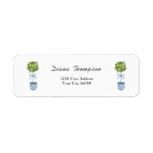 Limonenboom Retouradreslabel Etiket (Voorkant)