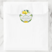 Limonenkrans Thuisgemaakte Limoncello Etiket (Tas)
