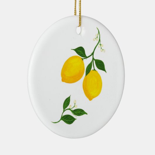Limoni - kerstversiering voor de Lemons Keramisch Ornament (Rechts)