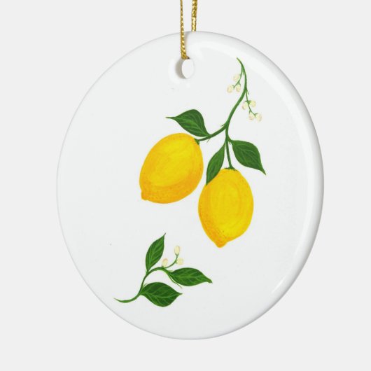 Limoni - kerstversiering voor de Lemons Keramisch Ornament (Links)