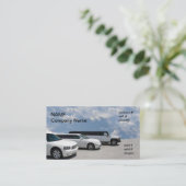 limos geparkeerd visitekaartje (Staand voorkant)