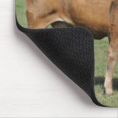 limousin koe en kalf mousepad muismat (Hoek)