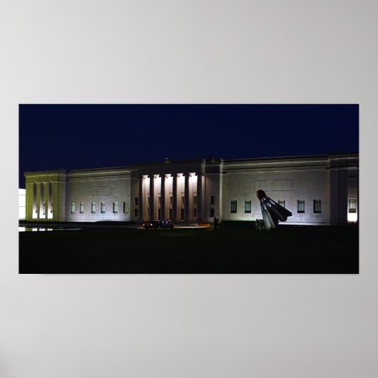 Limousine bij het Nelson-Atkins Museum of Art Poster (Voorkant)