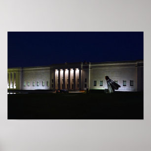 Limousine bij het Nelson-Atkins Museum of Art Poster