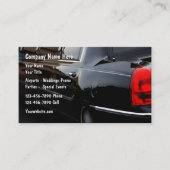 Limousine Car Service-Visitekaartjes Visitekaartje (Voorkant)
