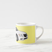 Limousine cartoon illustratie espresso kop (Rechts)