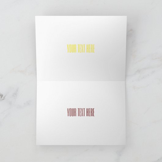 Limousine cartoon illustratie kaart (Binnen)