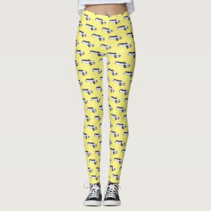 Limousine cartoon illustratie leggings