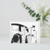 Limousine door Anne Harriet Fish Briefkaart (Staand voorkant)