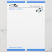 Limousine Letterhead Custom Briefhoofd (Voorkant)