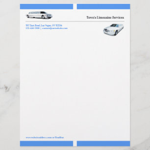 Limousine Letterhead Custom Briefhoofd