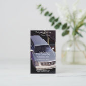 Limousine Limo Driver Visitekaartje (Staand voorkant)