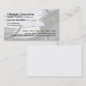 Limousine Service Afsprakenkaartje (Voorkant / Achterkant)