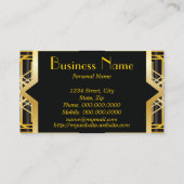 Limousine Service Visitekaartje (Achterkant)