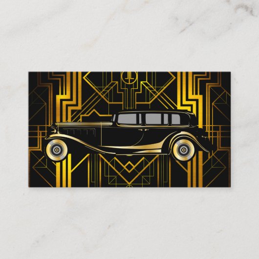 Limousine Service Visitekaartje (Voorkant)