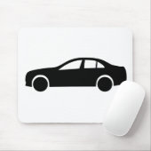 Limousine Silhouette Muismat (Met muis)