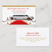 Limousine Visitekaartje (Voorkant / Achterkant)