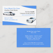 Limousine Visitekaartje (Voorkant / Achterkant)