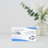 Limousine Visitekaartje (Staand voorkant)