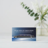 Limousine-Visitekaartjes Visitekaartje (Staand voorkant)