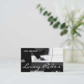 Limousines Limo Car Services Driver Visitekaartje (Staand voorkant)