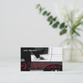 Limousines Limo Car Services Driver Visitekaartje (Staand voorkant)