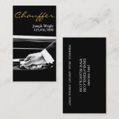 Limousines Limo Car Services Driver Visitekaartje (Voorkant / Achterkant)