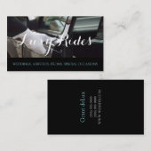 Limousines, Limo Services, Visitekaartje voor driv (Voorkant / Achterkant)