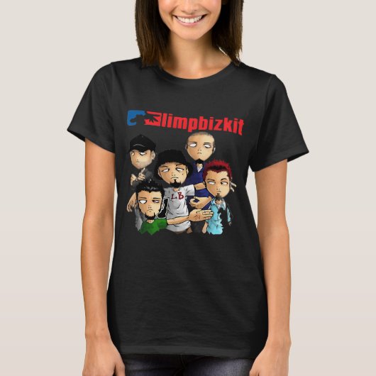 Limp Bizkit Band Cool T-shirt (Voorkant)