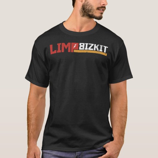 Limp Bizkit Grunge Rapcore Logo Merch T-shirt (Voorkant)