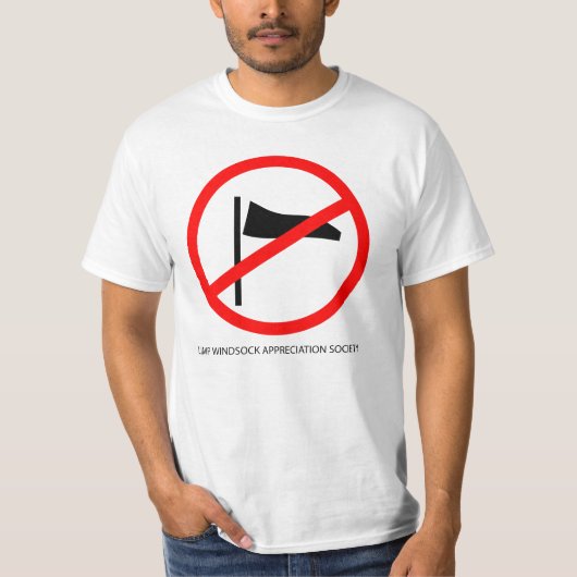 Limp Windsock Appreciation Society Mannen T Shirt (Voorkant)
