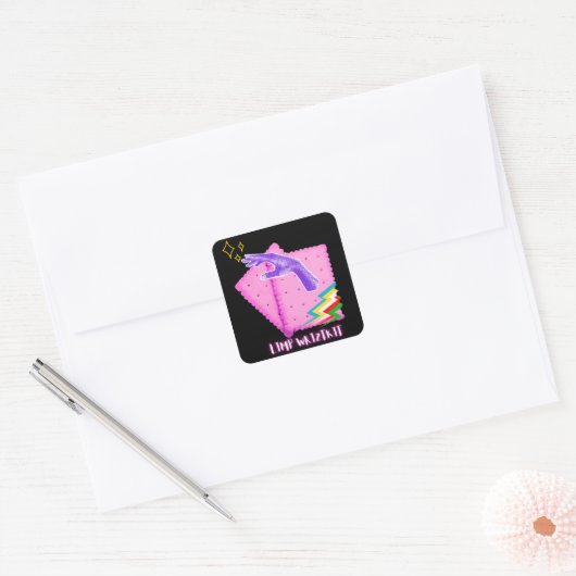 Limp Wristkit Vierkante Sticker (Envelop)