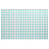 Limpet Shell Aqua & White Gingham Check Stof (Fat Quarter)