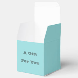 Limpet Shell Blauw Groen Lente Seizoen Effen Kleur Bedankdoosjes