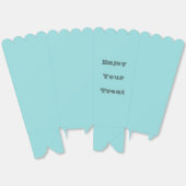 Limpet Shell Blauw Groen Lente Seizoen Effen Kleur Bedankdoosjes (Ongevouwen)