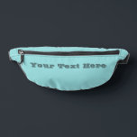 Limpet Shell Blauw Groen Lente Seizoen Effen Kleur Heuptasje<br><div class="desc">Fanny Pack Opbergtas print gesneden naai stijl en casual plezier mode statement accessoire bedrukt met Limpet Shell Blue Green Spring Season Solid Color illustratie en selecteer producten collectie door TheFabricSeal print on demand shop op Zazzle.com #ZazzleMade https://www.zazzle.com/store/thefabricseal TheFabricSeal©️Original. Deze prachtige kleur wordt beschreven als een koele, gedempte blauwgroene tint die...</div>