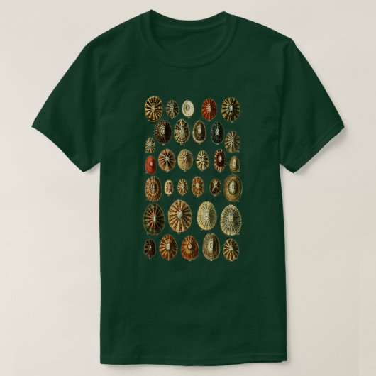 Limpet Shells  Antiek Wetenschappelijk Natuurlijke T-shirt (Design voorkant)
