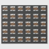 "Limpin is niet makkelijk om goed te krijgen, geef Cadeaupapier (Vlak)