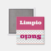 Limpio/Sucio Magneet (Voorkant / Achterkant)